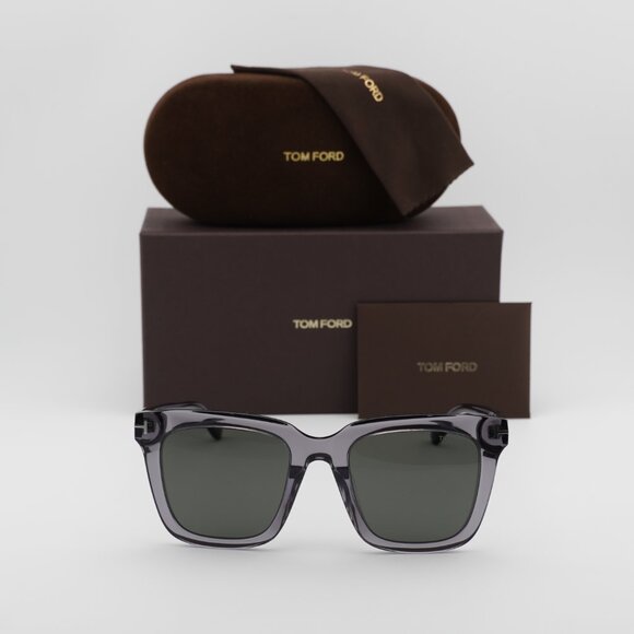 Tom Ford FT0969-K 20A Square Sunglasses - Grey/Smoke - Picture 2 of 8